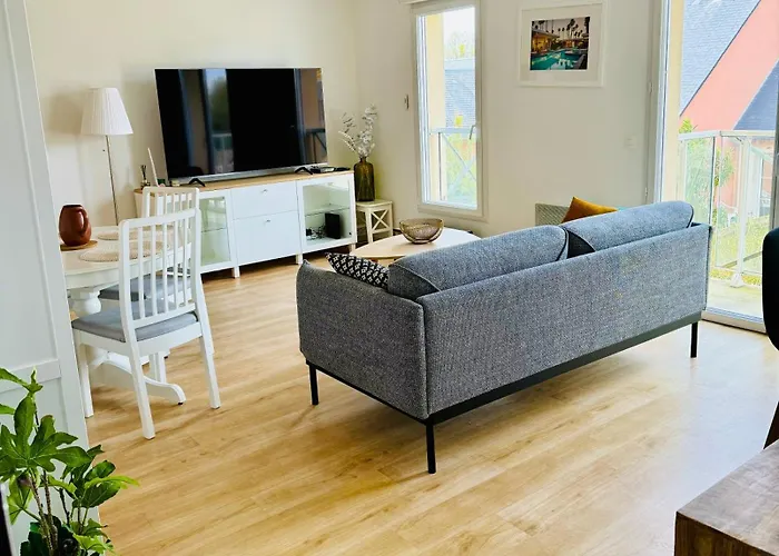 Grand Duplex A 400m De La Apartmán Saint-Aubin-Sur-Mer (Calvados)